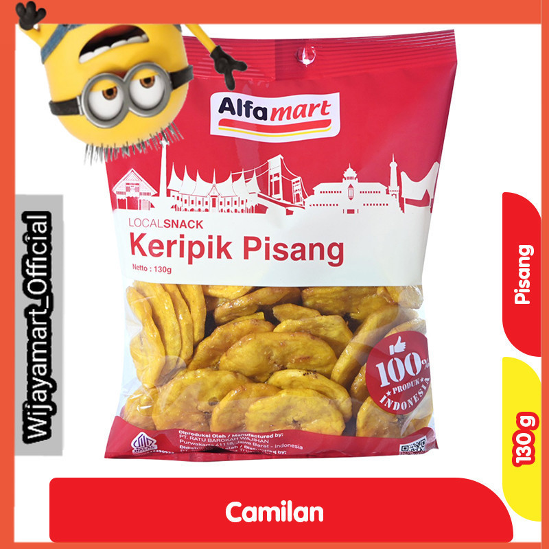 

Alfamart Keripik Pisang 130 g