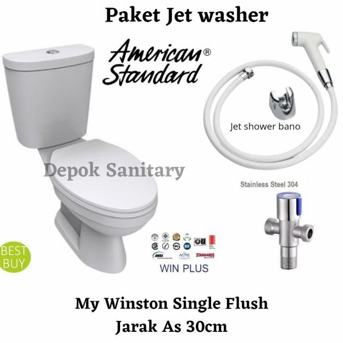 Closet duduk American standard My wingston single flush/ closet duduk