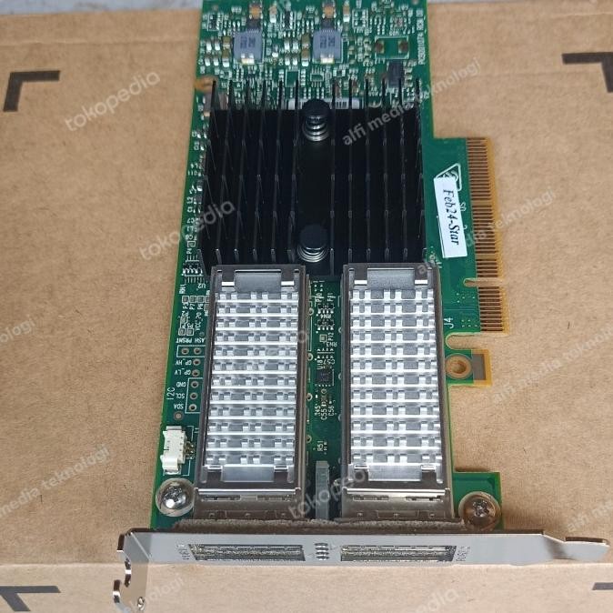 Lan Card 2 Dual Port Mellanox QSFP SFP 40G Mikrotik vyos  40Gb 40Gbps