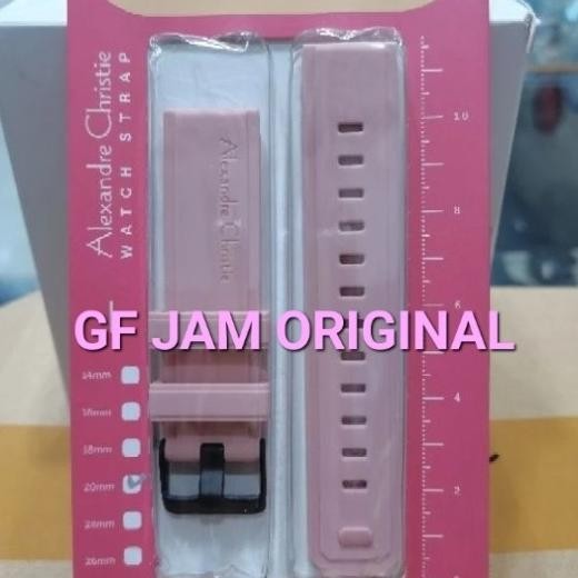 Tali Karet Jam Tangan Alexandre Christie Ac9344 Ac 9344 Strap