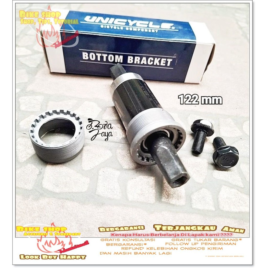 AS GIR sepeda MTB BEARING AS BB GIR BEARING MODEL KOTAK 122 mm Sepeda MTB BMX