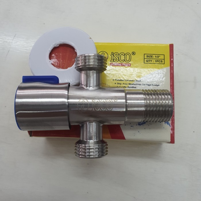 ] keran T / kran T / keran shower double / kran 1/2 inch shower