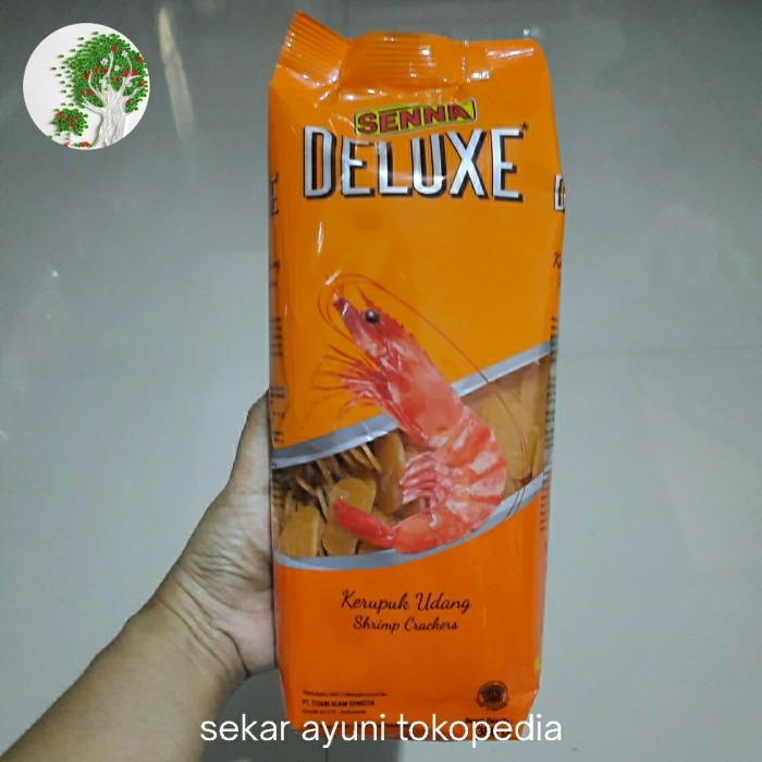 

Terlaris senna deluxe kerupuk udang 380 gr krupuk udang senna 380gr SALE