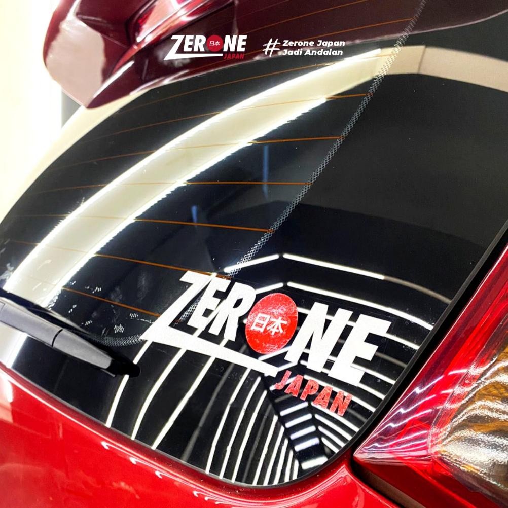 th-23 Sticker Zerone Japan Stiker Motor Vespa Caferacer Japstyle Premium