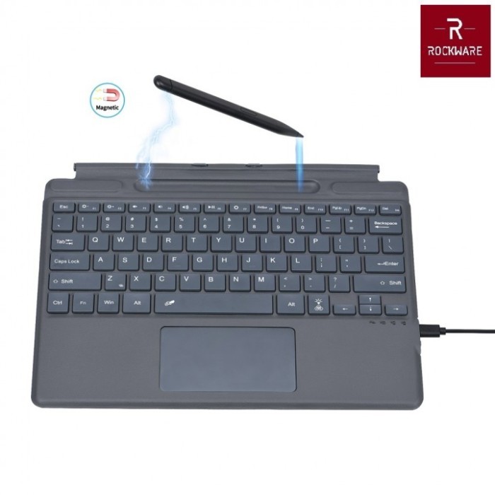 Ready ROCKWARE RW-2089D - Bluetooth Keyboard for Surface Pro 8 - X