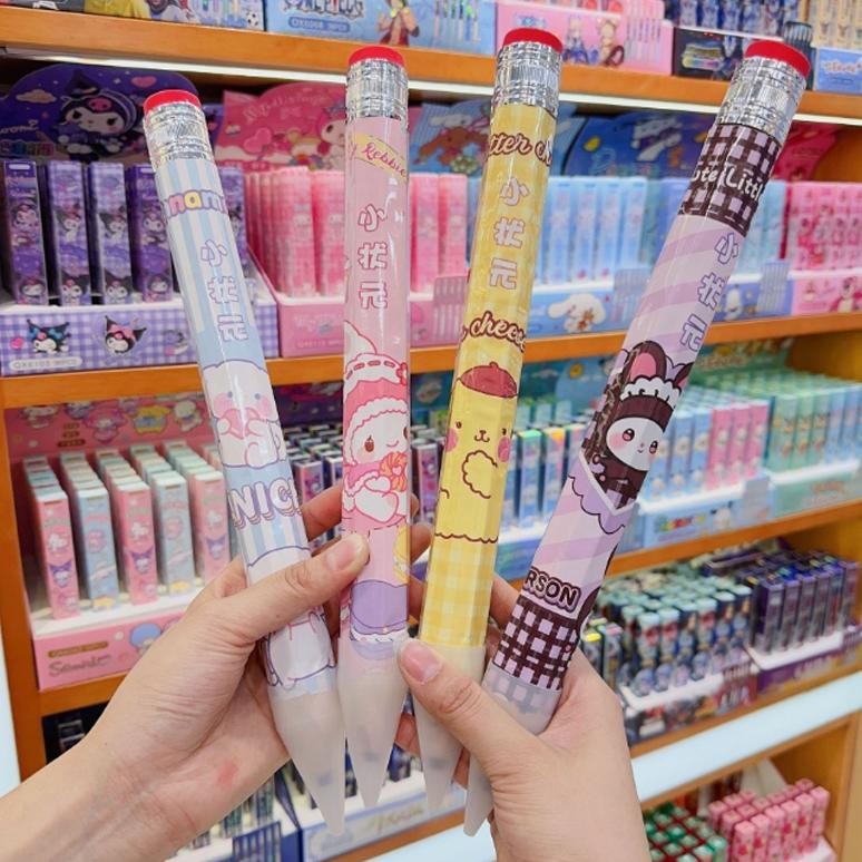 

ede-78 Pensil Jumbo Kreatif Pensil Besar Baru Kartun Lucu Pensil Murah