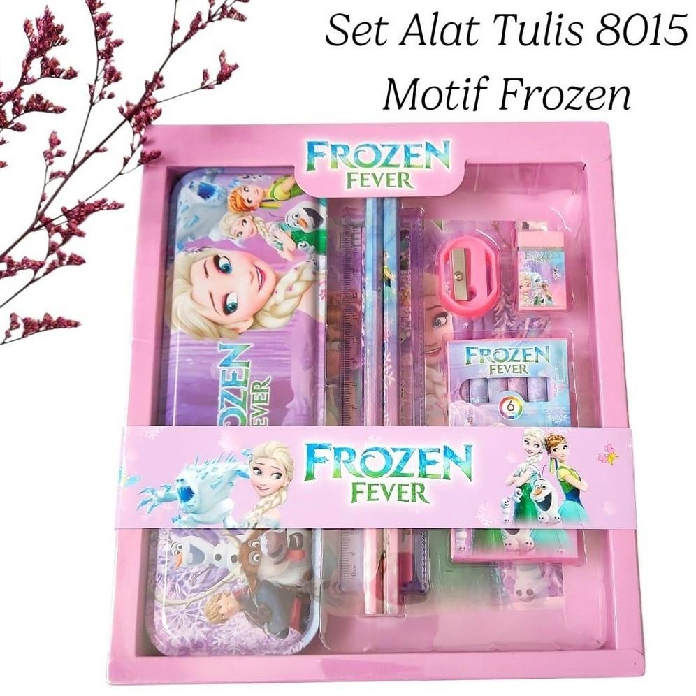 

TGC-1924 8015 Paket alat Tulis + kotakpensil / Souvenir Ulang Tahun ATK Set Anak karakter Viral