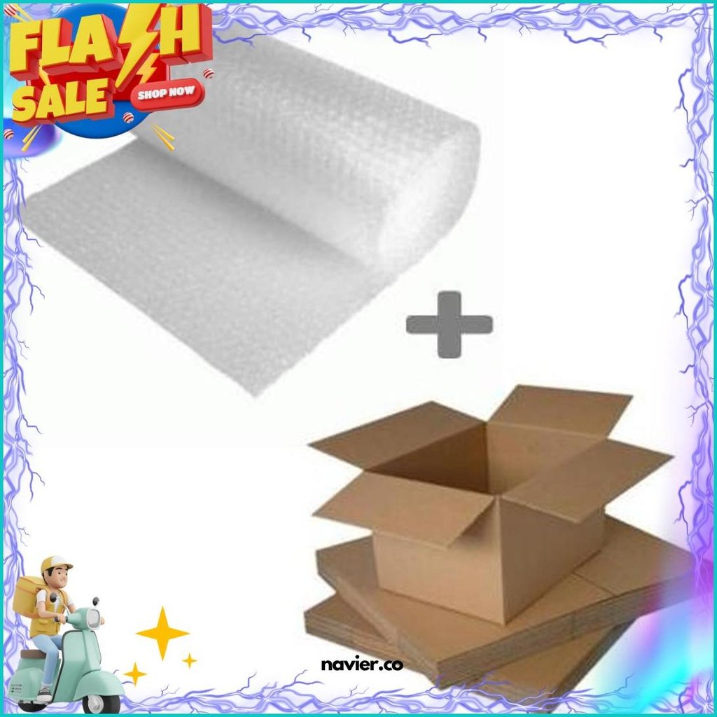 

[ Packing Tambahan !! ] Kardus Dan Buble Warp Diskon