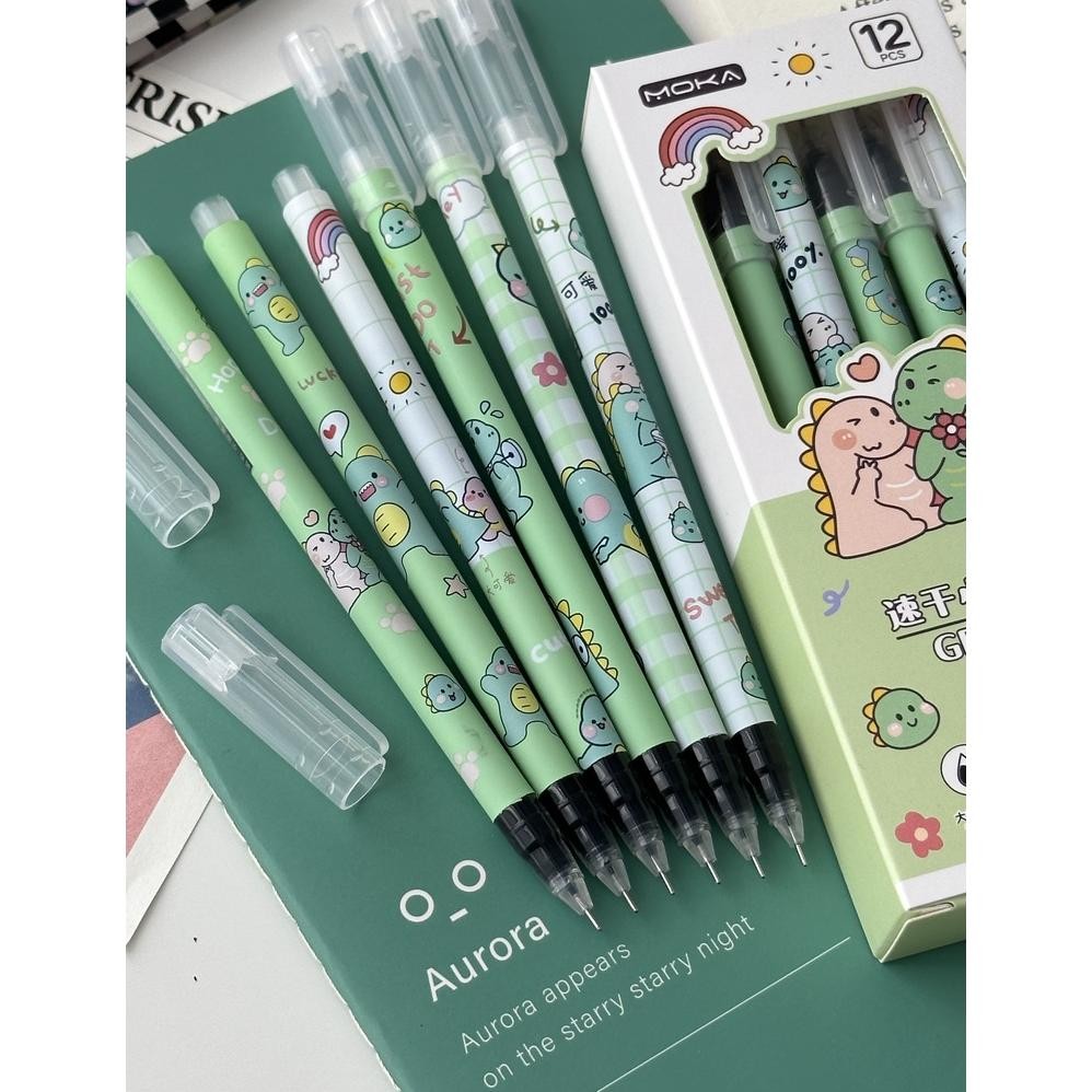 

dh-68 MOKA 1 LUSIN (12 PCS) PULPEN GEL TIP RUNCING MOTIF KARTUN LUCU DENGAN UJUNG 0,5MM MKP27 Hemat