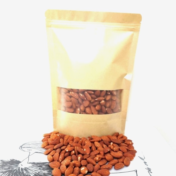 

OBRAL ALMOND ROASTED 500 GRAM / KACANG ALMOND PANGGANG PREMIUM