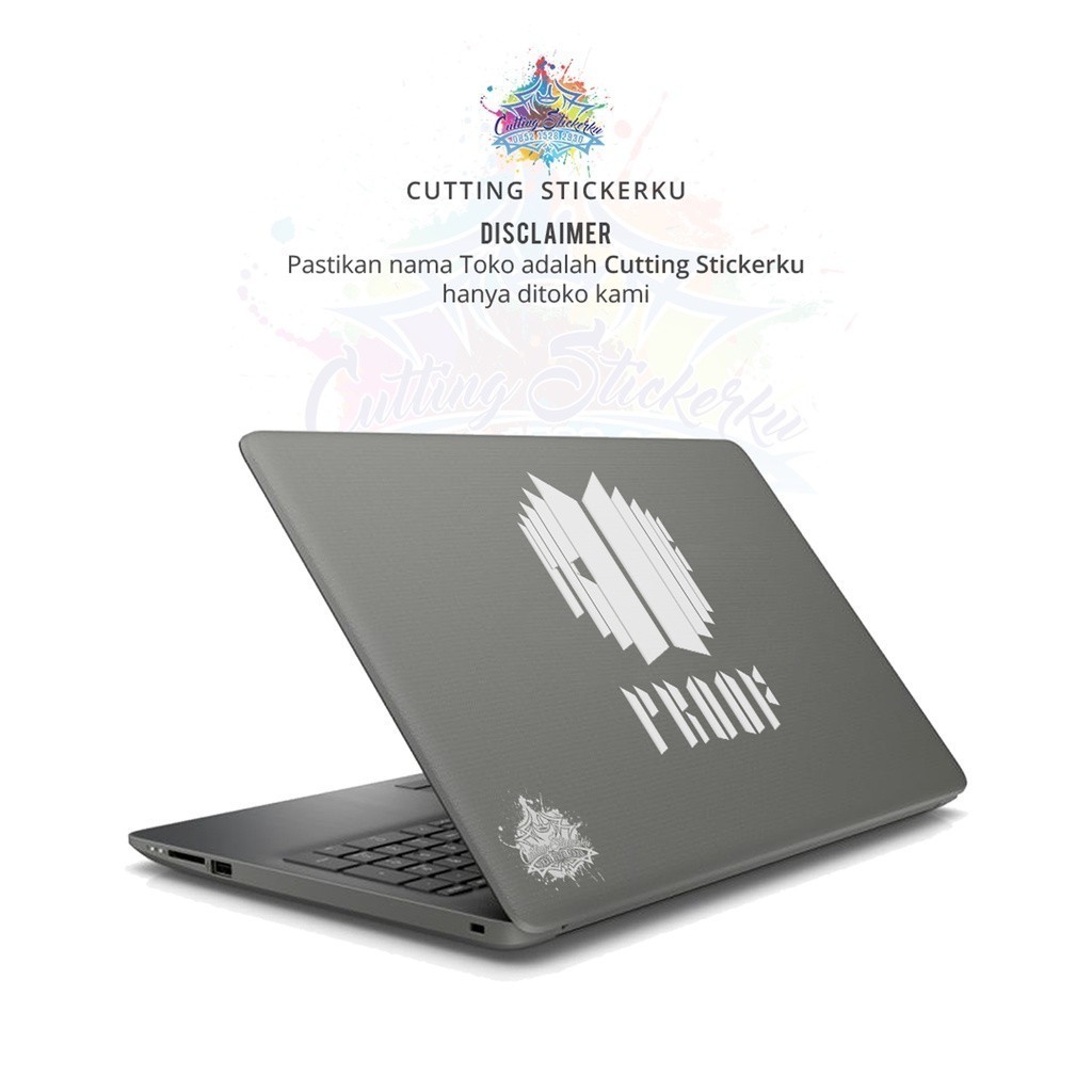 Cutting Stiker Proof BTS Album Variasi Motor Mobil Sticker Timbul Keren Nyala Dasbor Spakbor Visor B