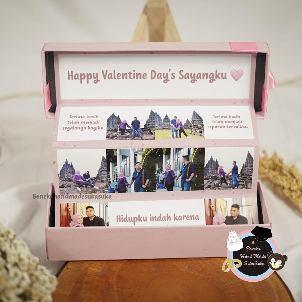 

SPECIAL Photobox Giftbox 16 Foto Kado Ulang Tahun | Kado Anniversary Custom BOX TEBAL Hadiah Anniversary Valentine Bu-95