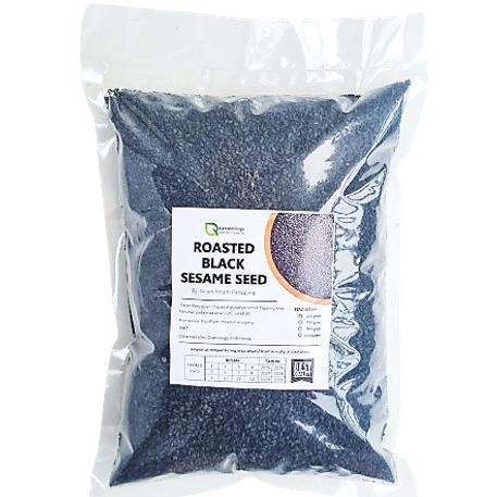 

Wijen Hitam Panggang / Roasted Bla Sesame Seed 1 Kilogram