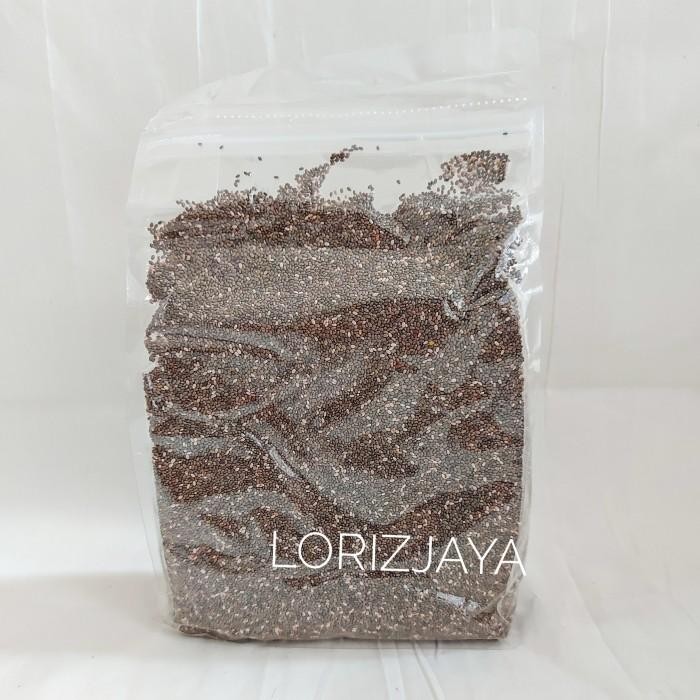 

Organic Black Chia Seed Mexico 500gr Kualitas Terbaik