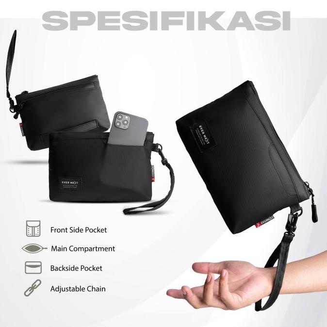 Handbag Clutch Pouch Bag Tas Tangan Vapebag Pria Wanita Waterproof MRS02