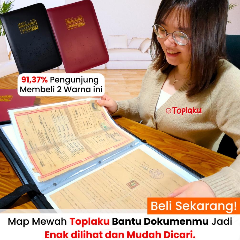 

COD Map Ijazah Dokumen Keeper Resleting Anti Air Document Clear Holder Plastik Tempat Berkas Folder F4 df-8