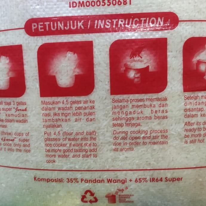 

Beras Jeruk Garut 10KG (Original 100%)