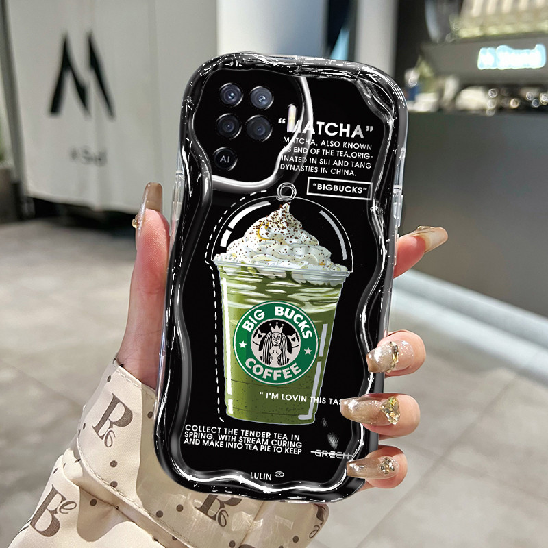 Casing Hp Untuk OPPO A94 F19 Pro Reno 5F Reno 5 Lite Reno5 F Reno5 Lite Case Casing Softcase kopi Ma