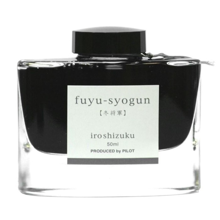 

INK-50-FS PILOT IROSHIZUKU FOUNTAIN PEN INK FUYU-SYOGUN 50ML