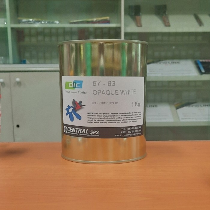 

TINTA COATES 67-83 OPAQUE WHITE