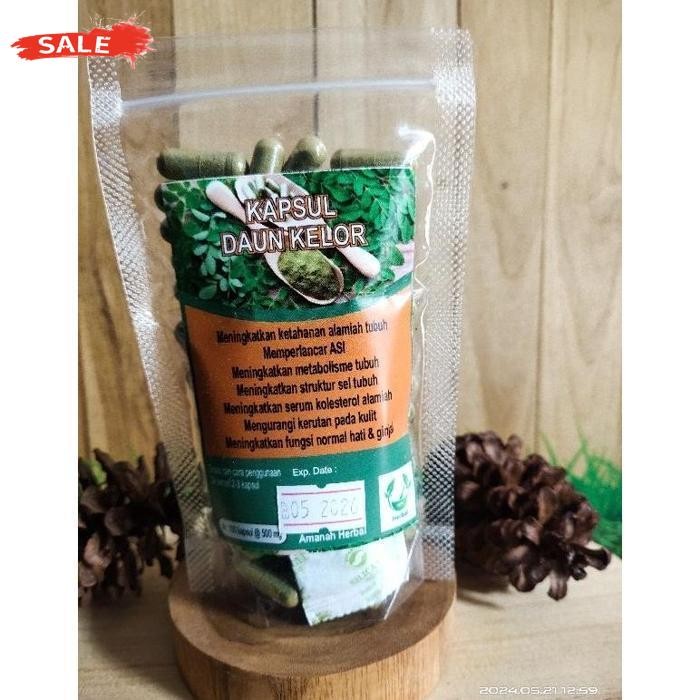

Premium Daun Kelor Isi 100 Daun Ramban