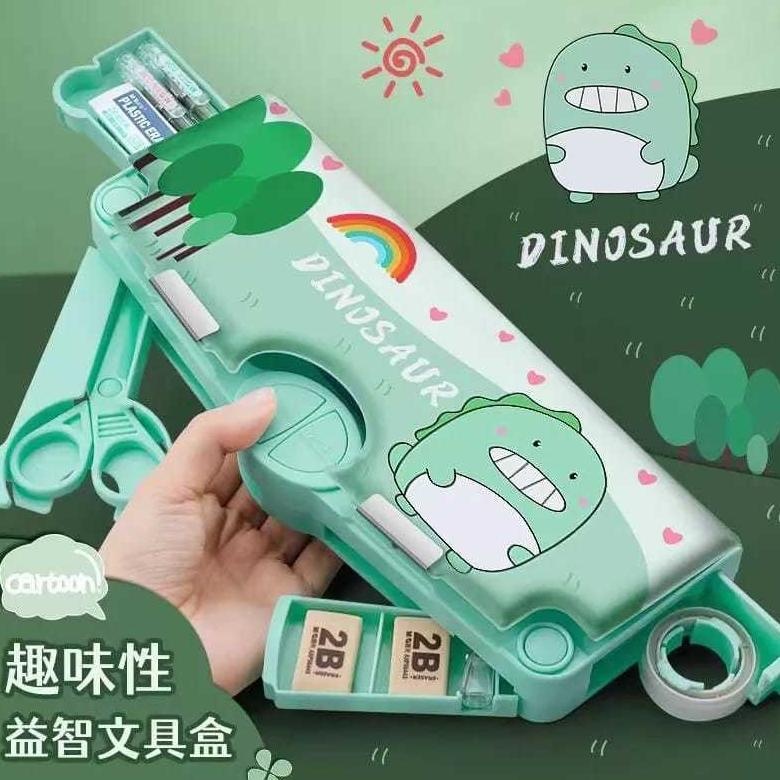

ew-45 ( zwq ) K001 Kotak Pensil Multifungsi Motif Kartun Untuk Laki Laki Perempuan / Tempat Pensil Serbaguna Anak Sekolah TK SD Terlaris