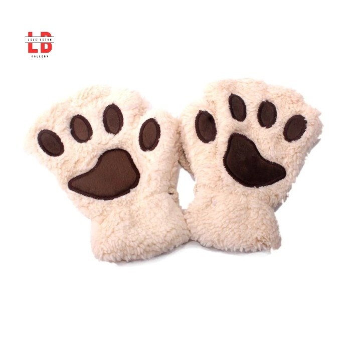 DISKON sarung tangan telapak kucing cosplay beruang cat paw