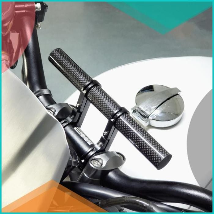 Bar extender Stang Sepeda / Motor Pcx adv Xabre /Breket lampu holder