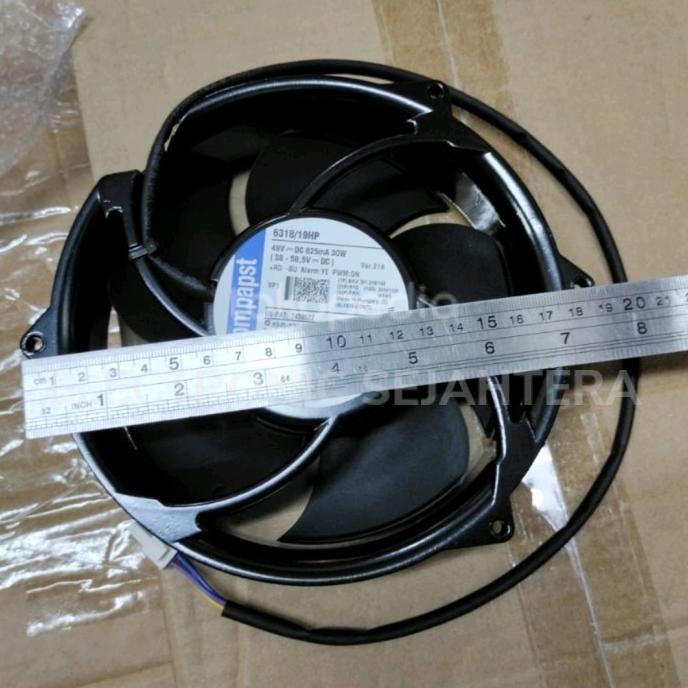 [ Cj66 ] Dc Cooling 7"Inc Ebmpapst 6318/19Hp 30Watt 48V  Ready
