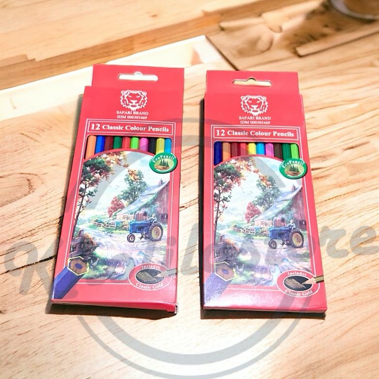

Pensil Warna 12W Panjang Safari LARIS