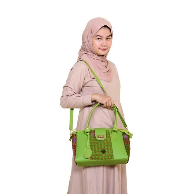 Tas Muslimat NU Batik Muslimat Semi Sutra | Tas Fatayat