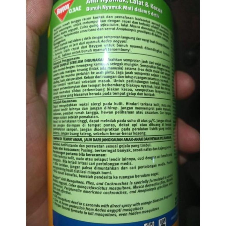 Baygon Obat Nyamuk Semprot 200 Ml - Termurah