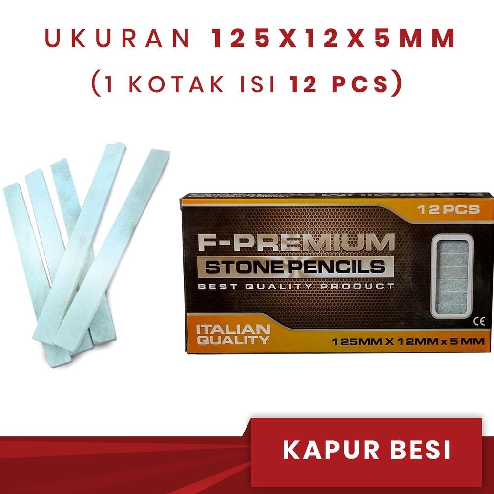 

Free Ongkir Kapur Besi / Stone Pencil / Kapur Besi Isi 12 Pcs / Kapur Besi Ferrari F-Premium Good Quality Bahan Terbaik