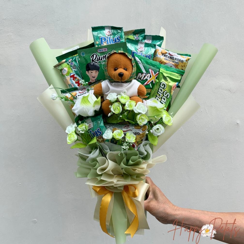 

HRN-813 RAMADHAN BOUQUET SNACK LARGE SIZE II BUKET RAMADHAN II HAMPERS LEBARAN Sale