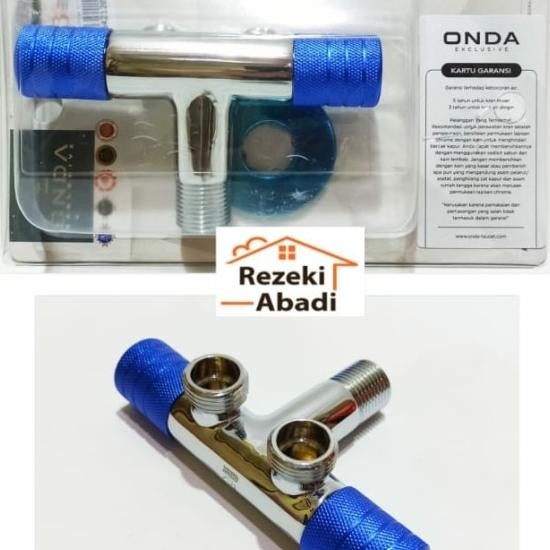 Kran Cabang Onda Exclusive - Kran Shower - Kran Double Drat - Kran Air