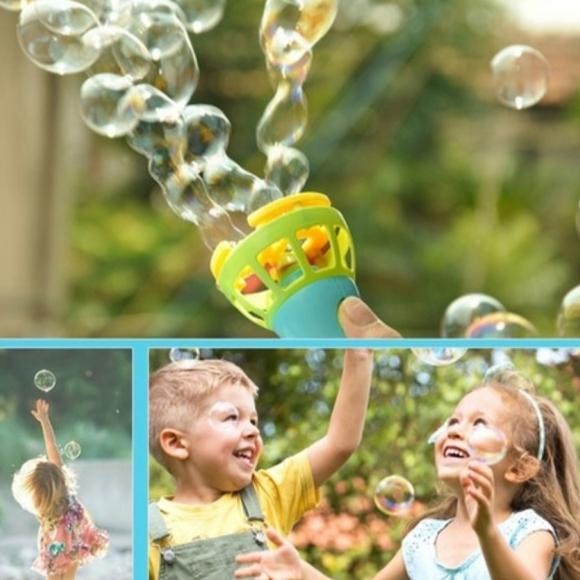 Mainan Anak Alat Pembuat Gelembung Bubble Balon Air Sabun Otomatis