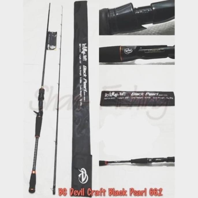Joran BC Devil Craft Black Pearl (Bass Game) 662MH