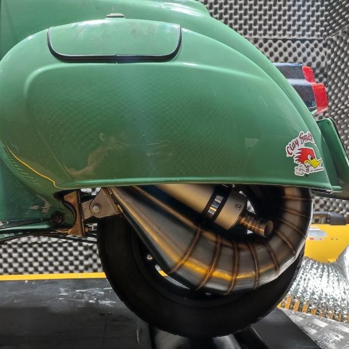 Knalpot Racing Vespa Pts Special Darling Smallframe Vaspro Sf Aji Vas