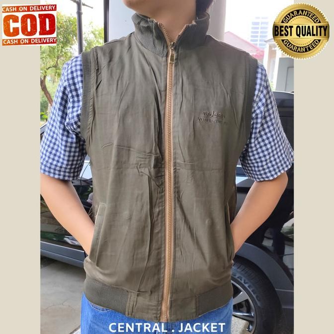 Rompi Jeep Pria Bolak Balik - Rompi Import Original - Central Jacket Kode Produk 717