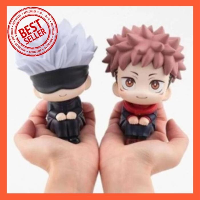 | WRM | ANIME JUJUTSU KAISEN CHIBI GOJO SATORU ITADORI YUJI CUTE KWS FIGURE
