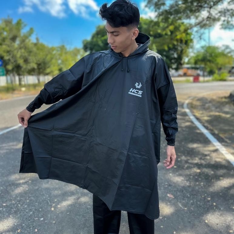 10.10 Jas Hujan Raincoat Ponco Pria Wanita Anti Rembes By Hcs Premium