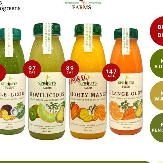 

Sprouts Farms Immune Booster (Cold-Pressed Jus Bundle)