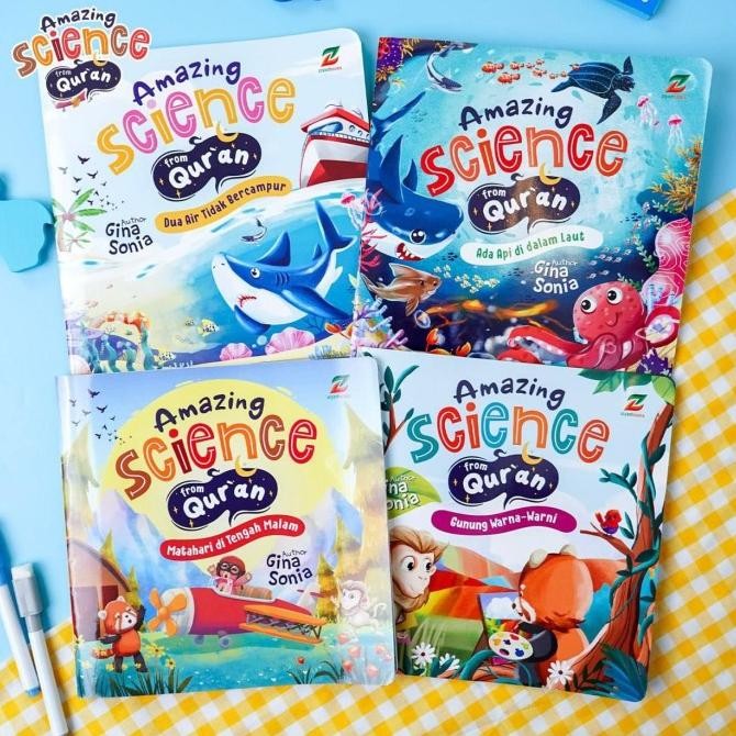 

Paket buku cerita islami anak Amazing science from Quran ziyadbooks PNK