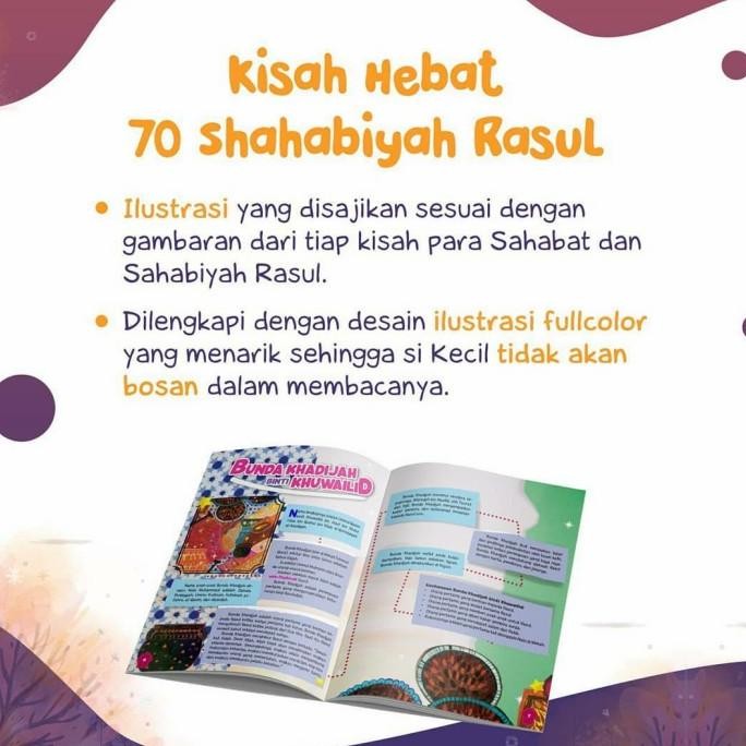 

KISAH HEBAT 70 SAHABIYAH RASUL BUKU CERITA ISLAMI ANAK GIP PNK