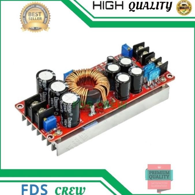 Elektronik Modul Step Up DC 5V To 12V 1200 WATT 20 Ampere Boost DC AdJ