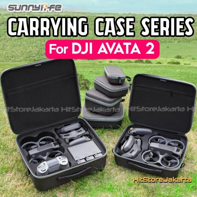 Sunnylife Carrying Case For Dji Avata 2 Tas Shoulder Bag Goggles 3 Rc Motion Controller 3 Portable B