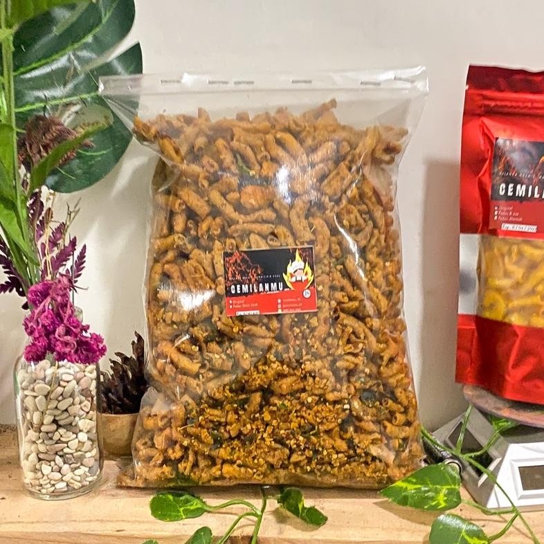 

Buruan (Promo) Usus Murah 1 Kg Pedas Daun Jeruk Cemilan Popular Premium