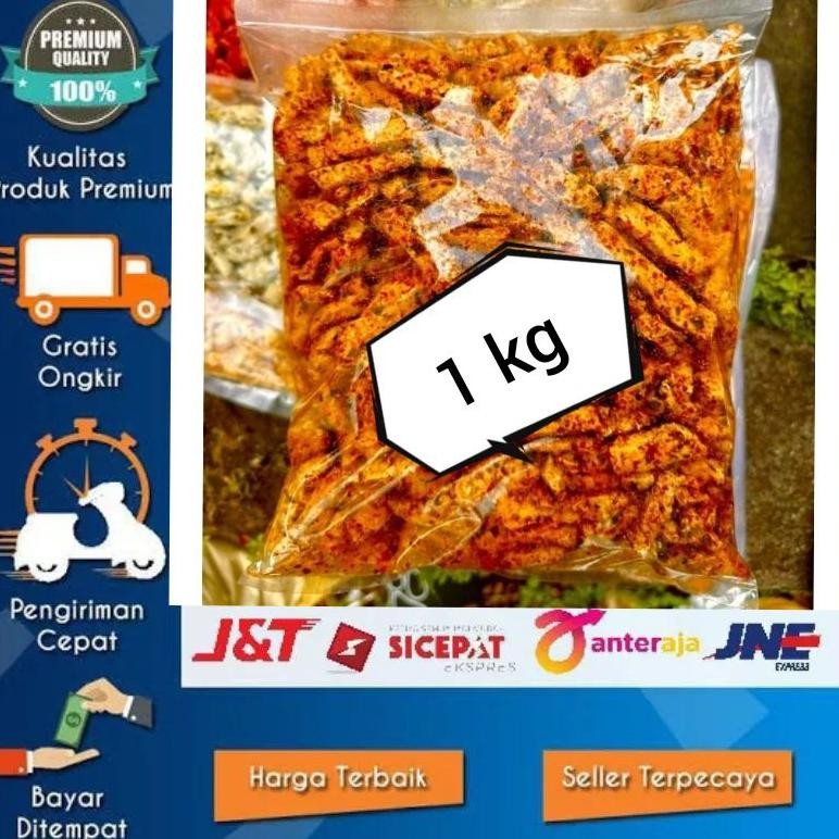 

Terpercaya 1 Kg Basreng Pedas Daun Jeruk Pedas Basreng Viral Rasa Pedas Daun Jeruk 1Kg Murah