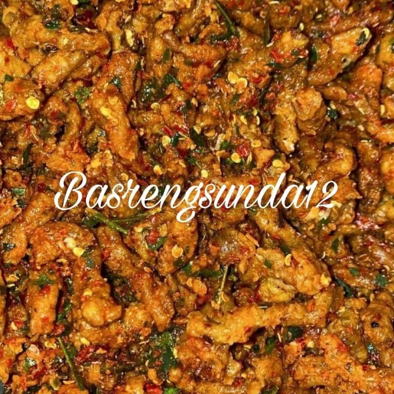 

10.10 Kripik Usus 1Kg / Usus Crispy Pedas Daun Jeruk Grosir