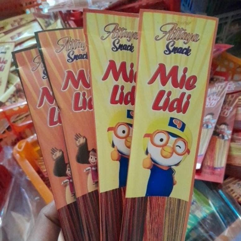 

10.10 Mie Lidi Karakter Isi 48 Bungkus Harga Ecer Rp 1000. High Quality